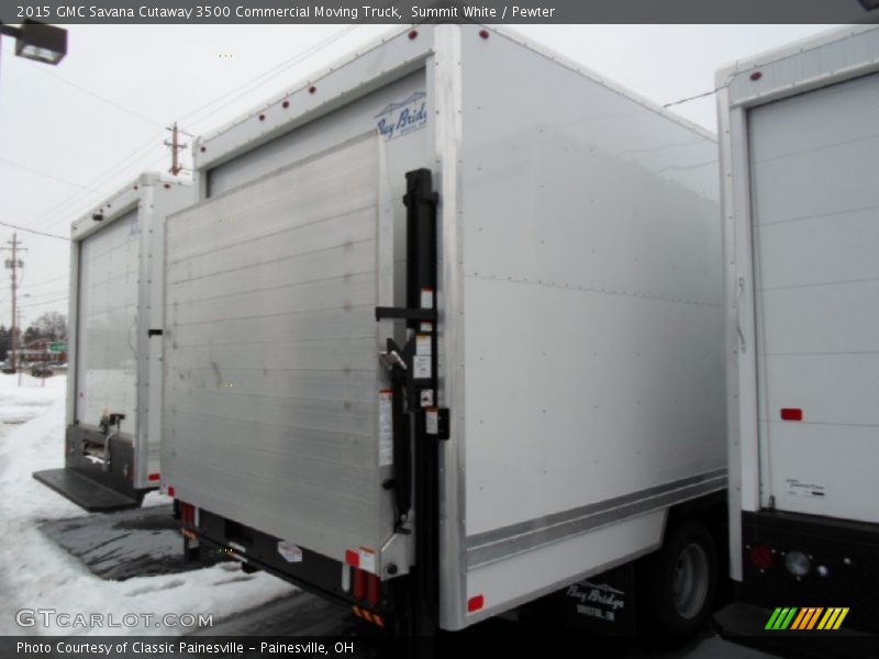 Summit White / Pewter 2015 GMC Savana Cutaway 3500 Commercial Moving Truck