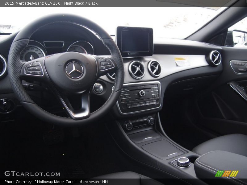 Night Black / Black 2015 Mercedes-Benz CLA 250