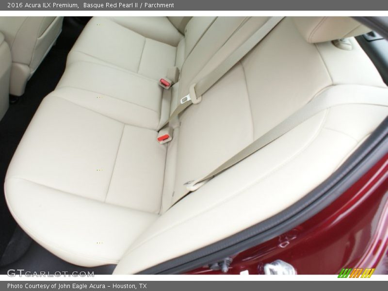 Rear Seat of 2016 ILX Premium