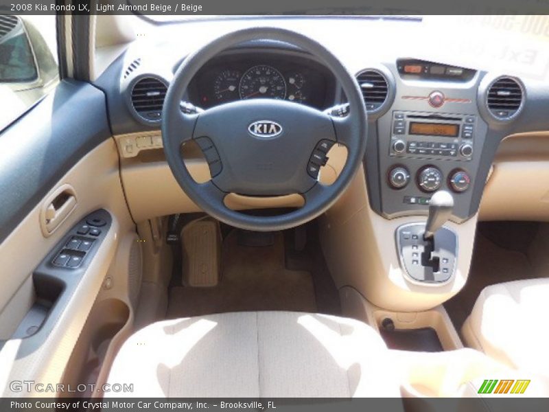 Light Almond Beige / Beige 2008 Kia Rondo LX