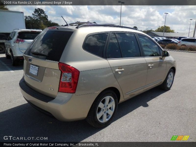 Light Almond Beige / Beige 2008 Kia Rondo LX