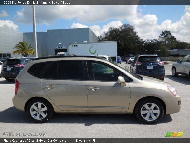 Light Almond Beige / Beige 2008 Kia Rondo LX