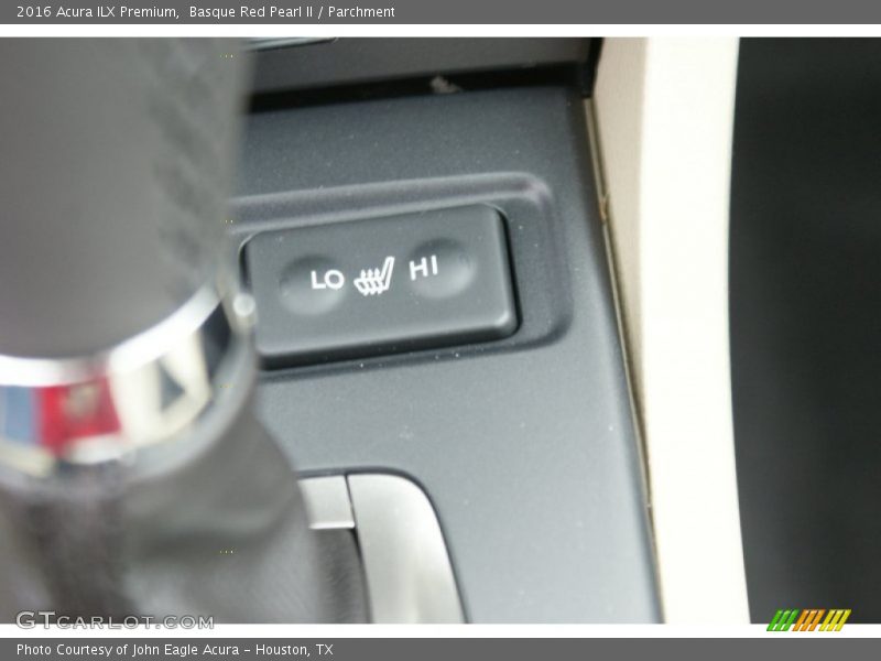 Basque Red Pearl II / Parchment 2016 Acura ILX Premium
