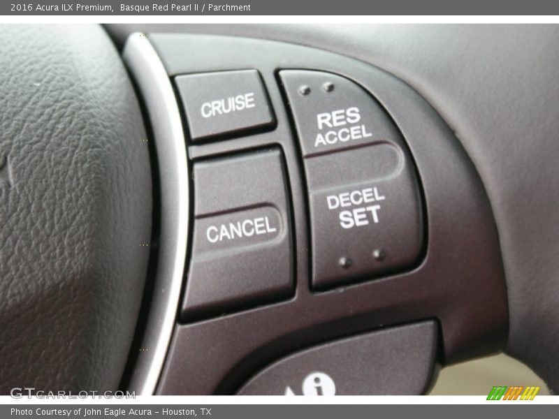 Controls of 2016 ILX Premium