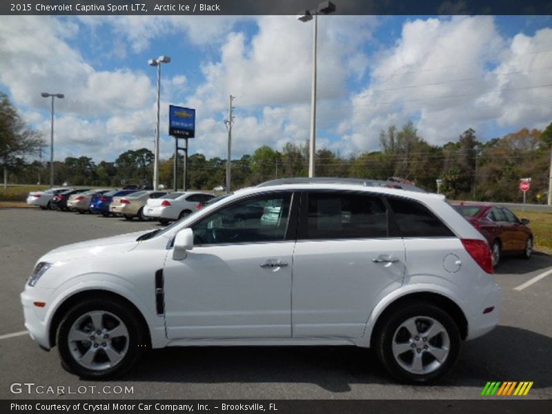 Arctic Ice / Black 2015 Chevrolet Captiva Sport LTZ