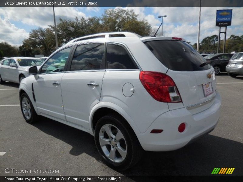 Arctic Ice / Black 2015 Chevrolet Captiva Sport LTZ