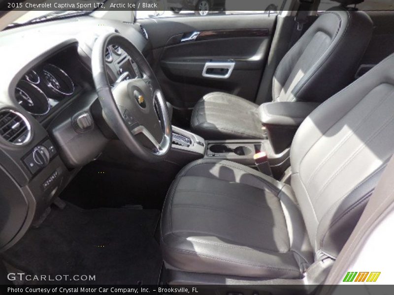 Front Seat of 2015 Captiva Sport LTZ