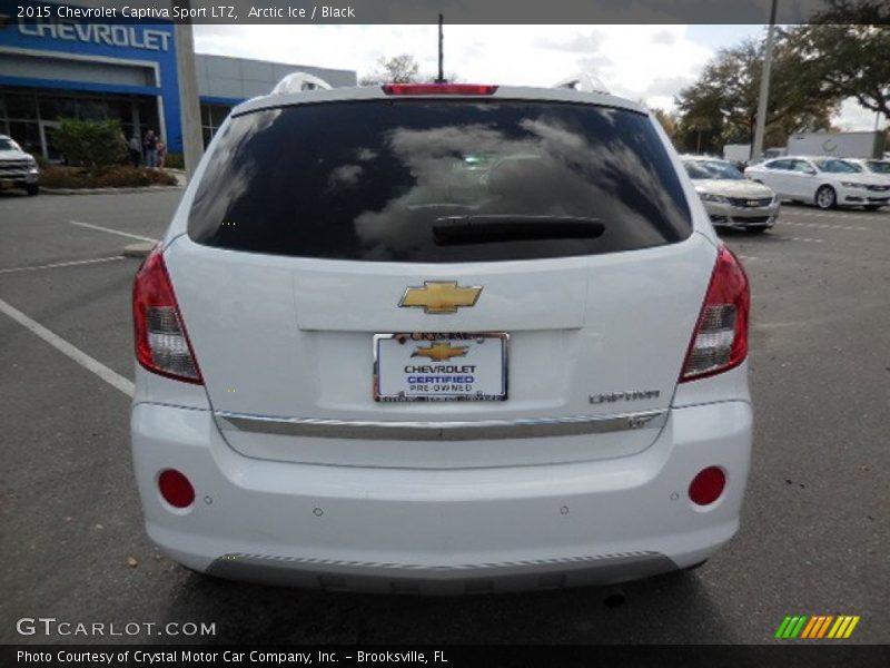 Arctic Ice / Black 2015 Chevrolet Captiva Sport LTZ