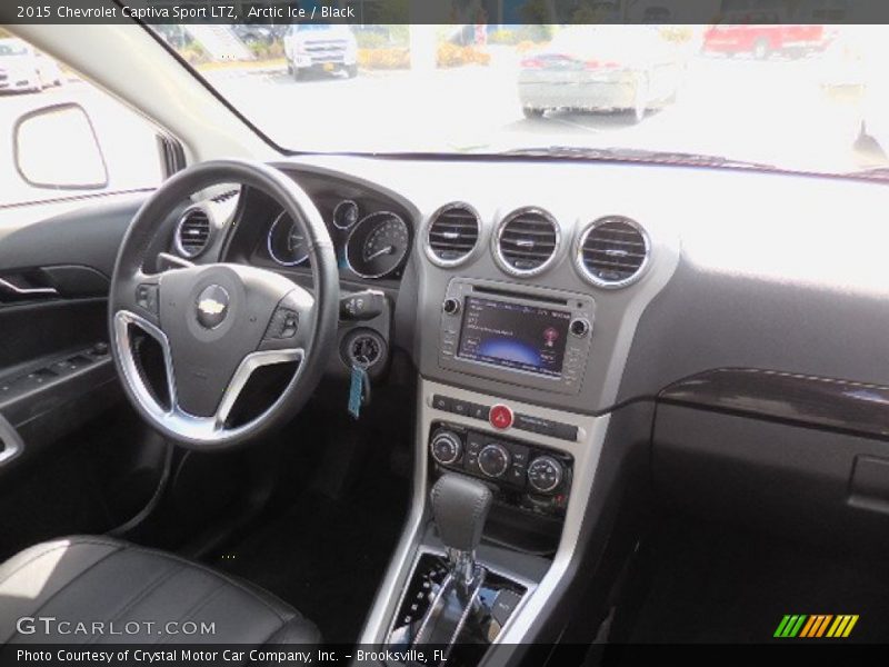 Arctic Ice / Black 2015 Chevrolet Captiva Sport LTZ