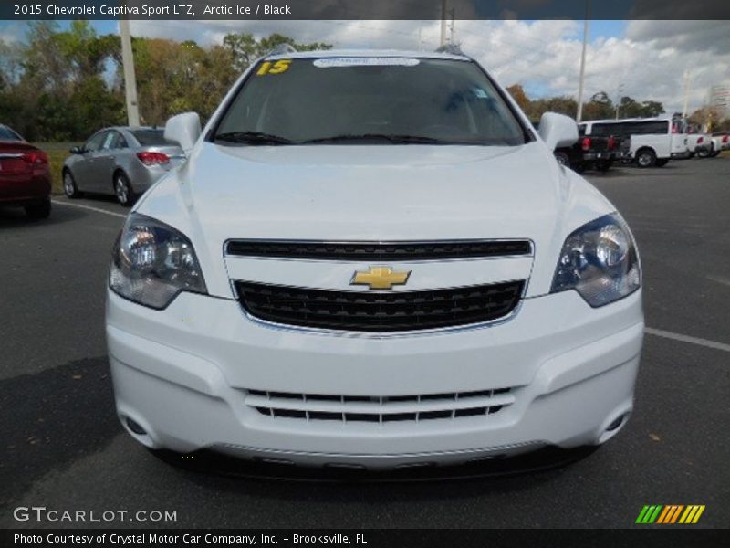 Arctic Ice / Black 2015 Chevrolet Captiva Sport LTZ