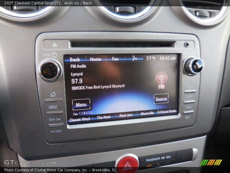 Controls of 2015 Captiva Sport LTZ