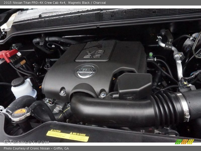  2015 Titan PRO-4X Crew Cab 4x4 Engine - 5.6 Liter DOHC 32-Valve CVTCS VK56DE V8
