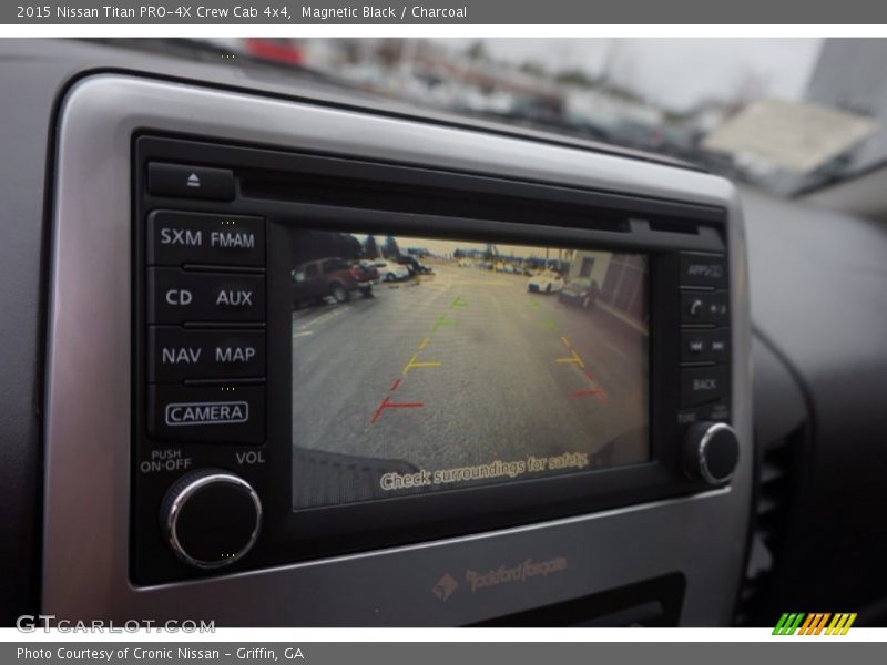 Controls of 2015 Titan PRO-4X Crew Cab 4x4