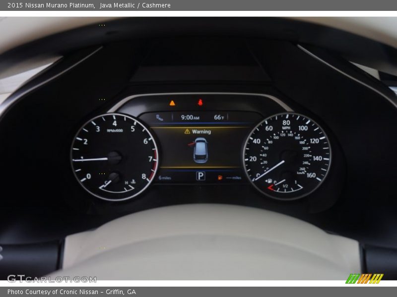  2015 Murano Platinum Platinum Gauges
