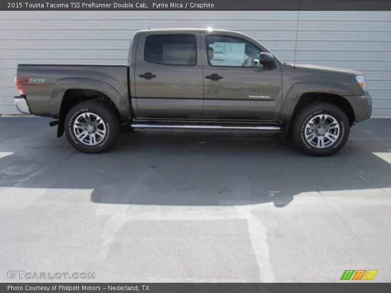 Pyrite Mica / Graphite 2015 Toyota Tacoma TSS PreRunner Double Cab
