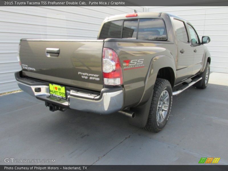 Pyrite Mica / Graphite 2015 Toyota Tacoma TSS PreRunner Double Cab