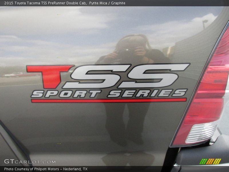 Pyrite Mica / Graphite 2015 Toyota Tacoma TSS PreRunner Double Cab