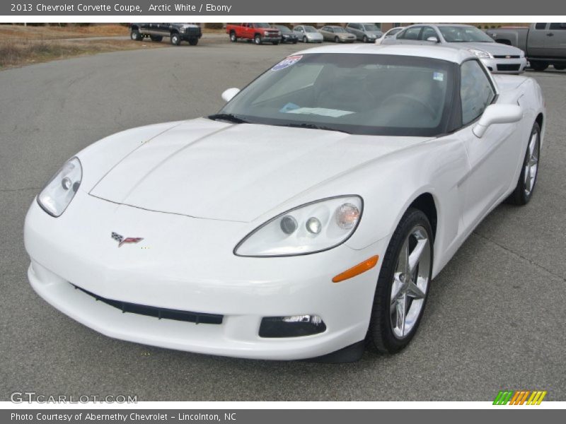 Arctic White / Ebony 2013 Chevrolet Corvette Coupe