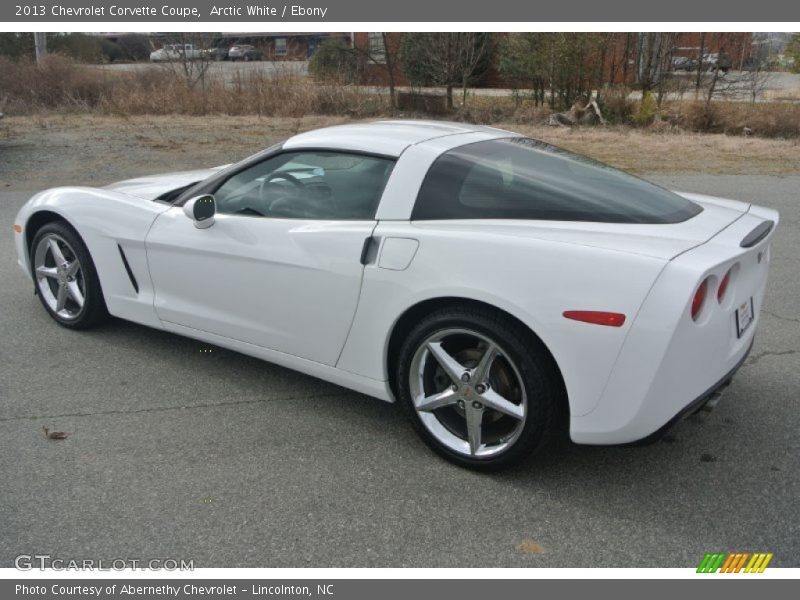 Arctic White / Ebony 2013 Chevrolet Corvette Coupe