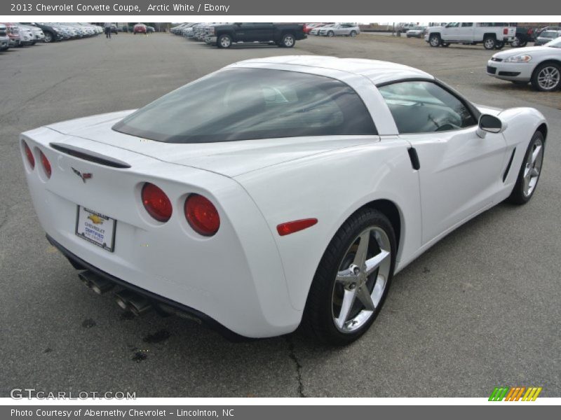 Arctic White / Ebony 2013 Chevrolet Corvette Coupe