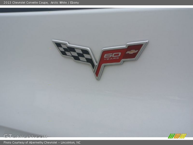 Arctic White / Ebony 2013 Chevrolet Corvette Coupe