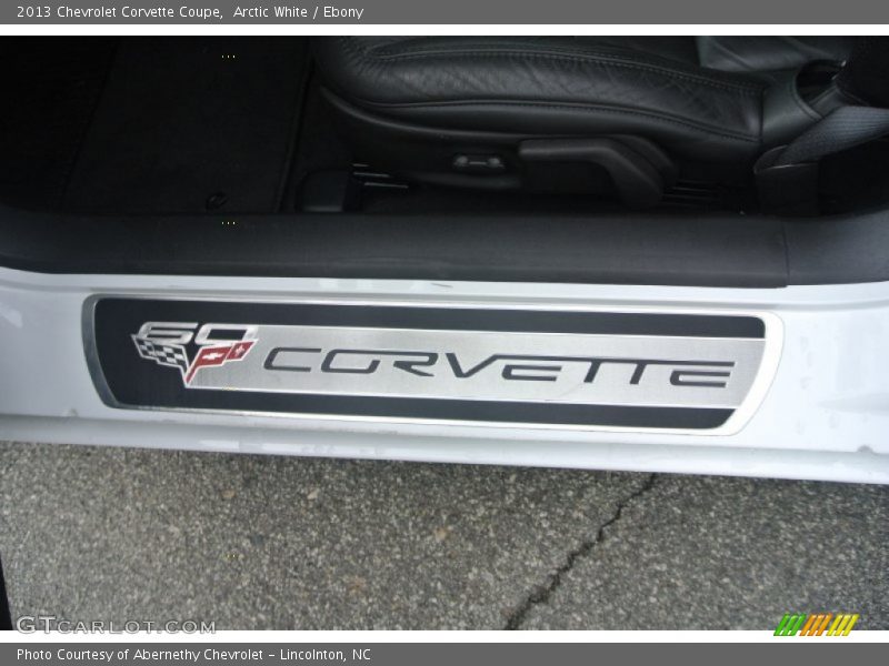 Arctic White / Ebony 2013 Chevrolet Corvette Coupe