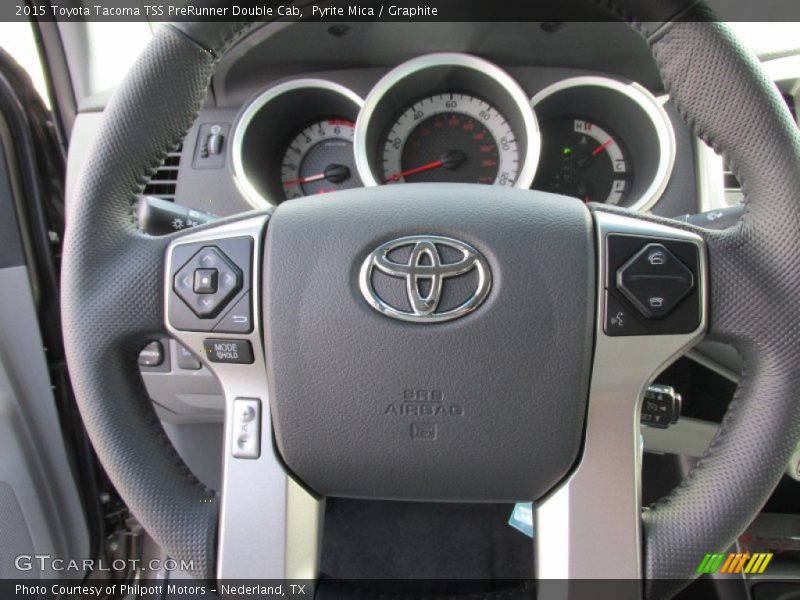 Pyrite Mica / Graphite 2015 Toyota Tacoma TSS PreRunner Double Cab