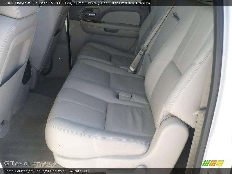 Summit White / Light Titanium/Dark Titanium 2008 Chevrolet Suburban 1500 LT 4x4