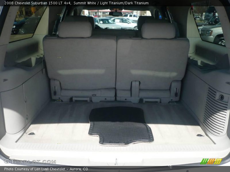 Summit White / Light Titanium/Dark Titanium 2008 Chevrolet Suburban 1500 LT 4x4