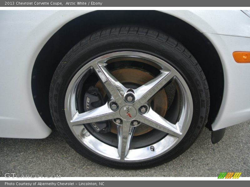 Arctic White / Ebony 2013 Chevrolet Corvette Coupe