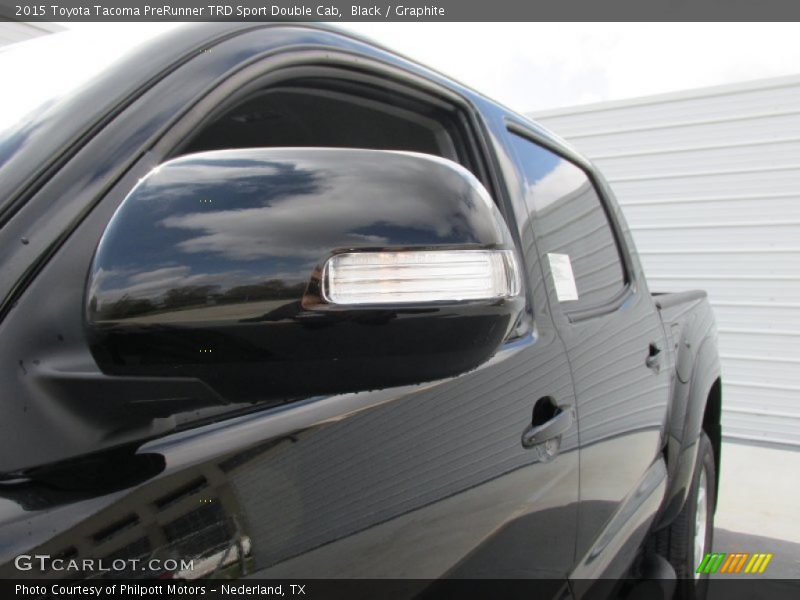 Black / Graphite 2015 Toyota Tacoma PreRunner TRD Sport Double Cab