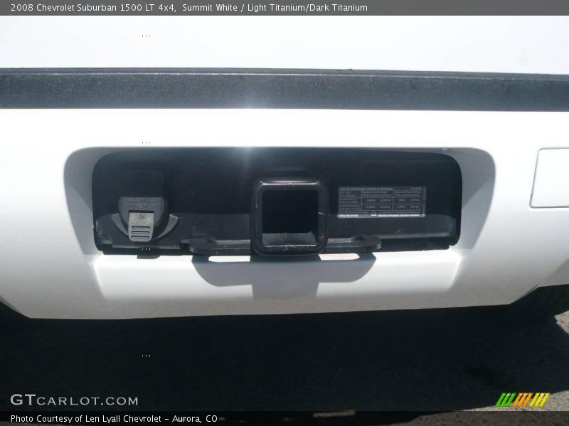 Summit White / Light Titanium/Dark Titanium 2008 Chevrolet Suburban 1500 LT 4x4