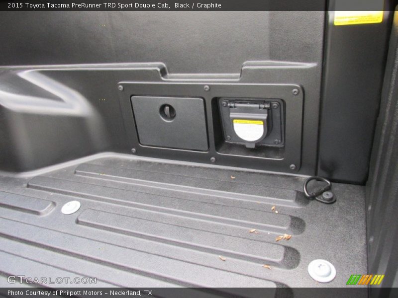 Black / Graphite 2015 Toyota Tacoma PreRunner TRD Sport Double Cab