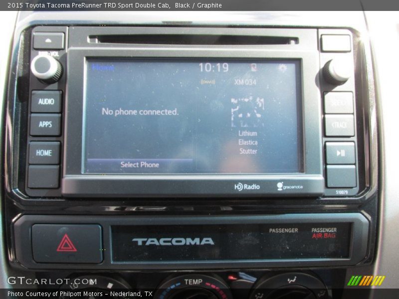 Black / Graphite 2015 Toyota Tacoma PreRunner TRD Sport Double Cab
