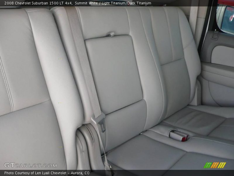 Summit White / Light Titanium/Dark Titanium 2008 Chevrolet Suburban 1500 LT 4x4
