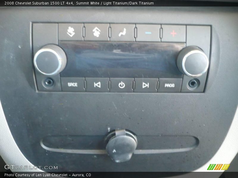 Summit White / Light Titanium/Dark Titanium 2008 Chevrolet Suburban 1500 LT 4x4