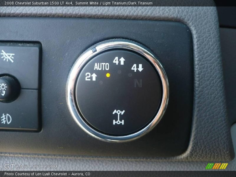 Summit White / Light Titanium/Dark Titanium 2008 Chevrolet Suburban 1500 LT 4x4