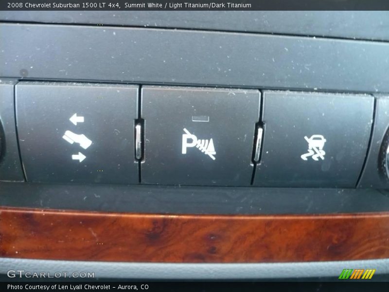 Summit White / Light Titanium/Dark Titanium 2008 Chevrolet Suburban 1500 LT 4x4