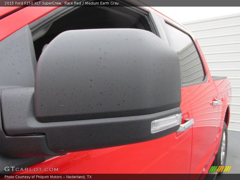 Race Red / Medium Earth Gray 2015 Ford F150 XLT SuperCrew