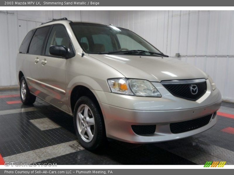 Front 3/4 View of 2003 MPV LX
