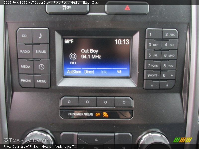 Race Red / Medium Earth Gray 2015 Ford F150 XLT SuperCrew