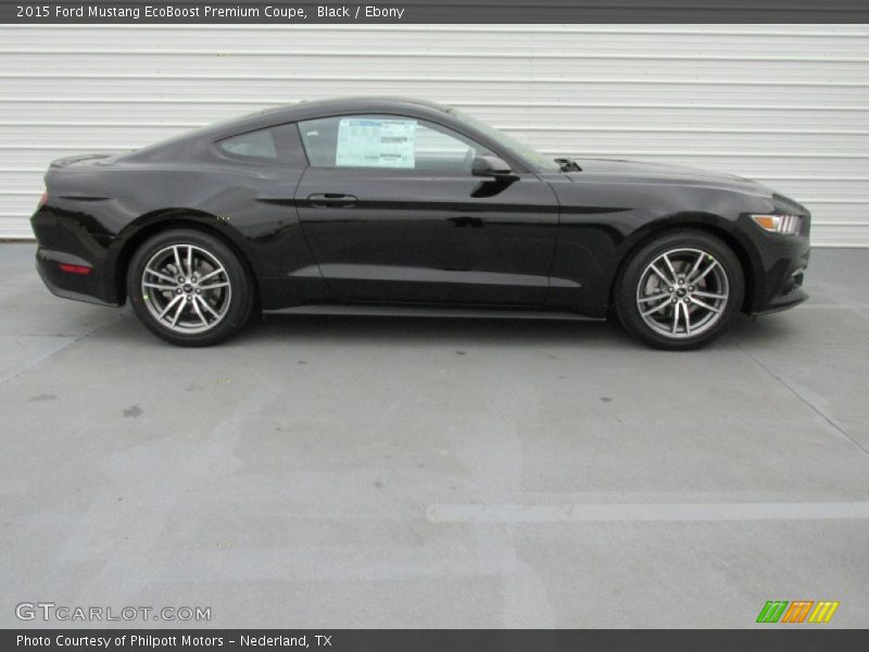  2015 Mustang EcoBoost Premium Coupe Black