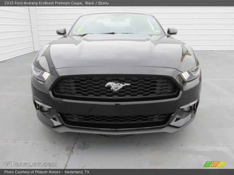  2015 Mustang EcoBoost Premium Coupe Black