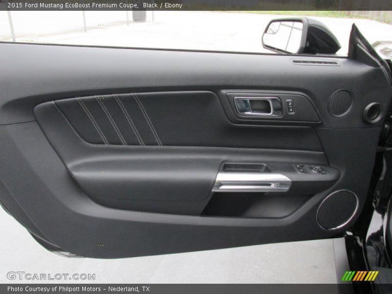 Door Panel of 2015 Mustang EcoBoost Premium Coupe