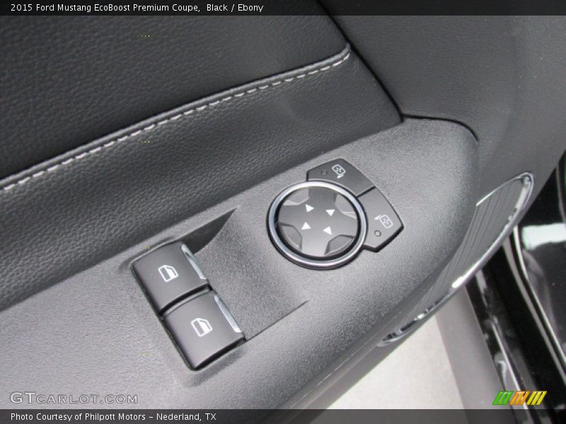 Black / Ebony 2015 Ford Mustang EcoBoost Premium Coupe