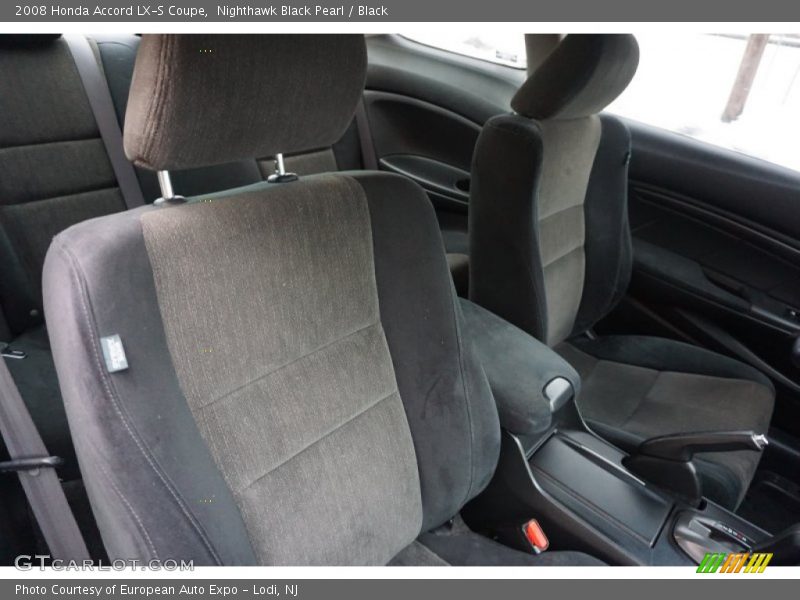 Nighthawk Black Pearl / Black 2008 Honda Accord LX-S Coupe