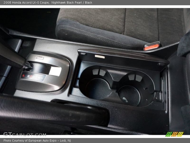 Nighthawk Black Pearl / Black 2008 Honda Accord LX-S Coupe