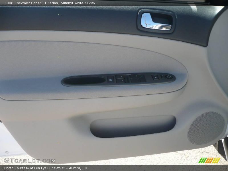 Summit White / Gray 2008 Chevrolet Cobalt LT Sedan