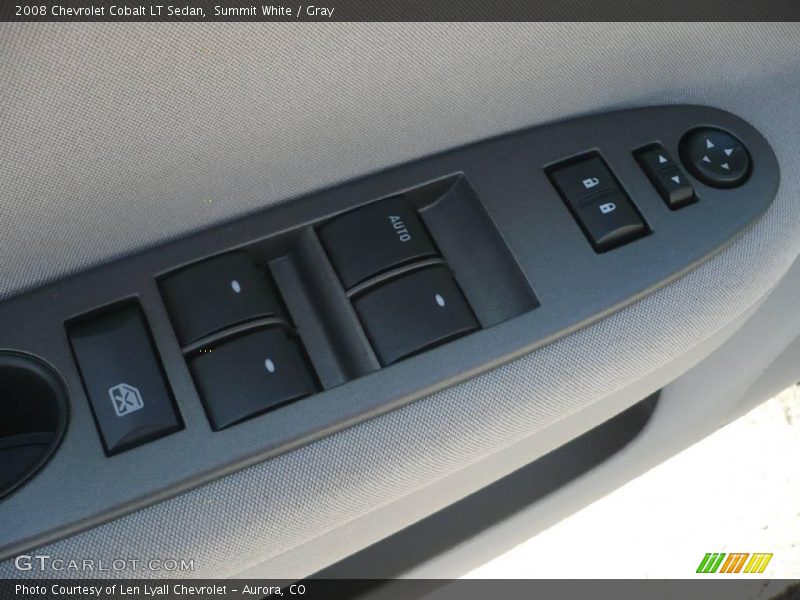 Summit White / Gray 2008 Chevrolet Cobalt LT Sedan