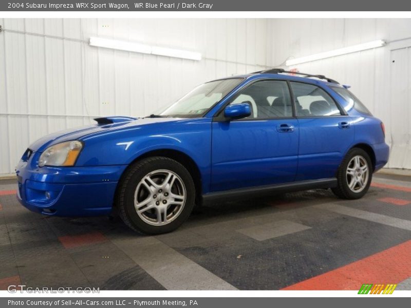 WR Blue Pearl / Dark Gray 2004 Subaru Impreza WRX Sport Wagon